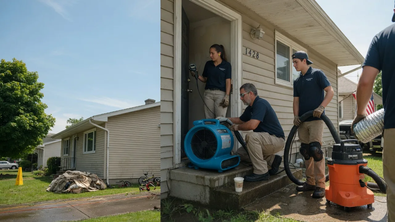 Water Damage Restoration in Spencerville, IN near me